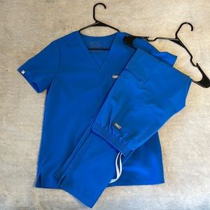 FIGS ROYAL BLUE Scrubs S/ST